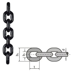 Industrial chain DIN 764