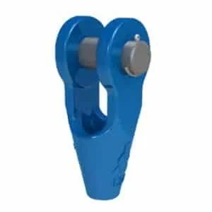 Socket deschis cu piulita si siguranta