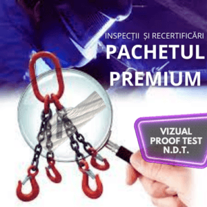 Inspectii / Recertificari echipamente de ridicare - PACHETUL PREMIUM