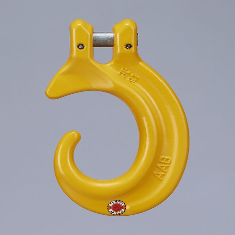 YOKE 8-097 – Cârlig tip C cu furcă (clevis), grad 80