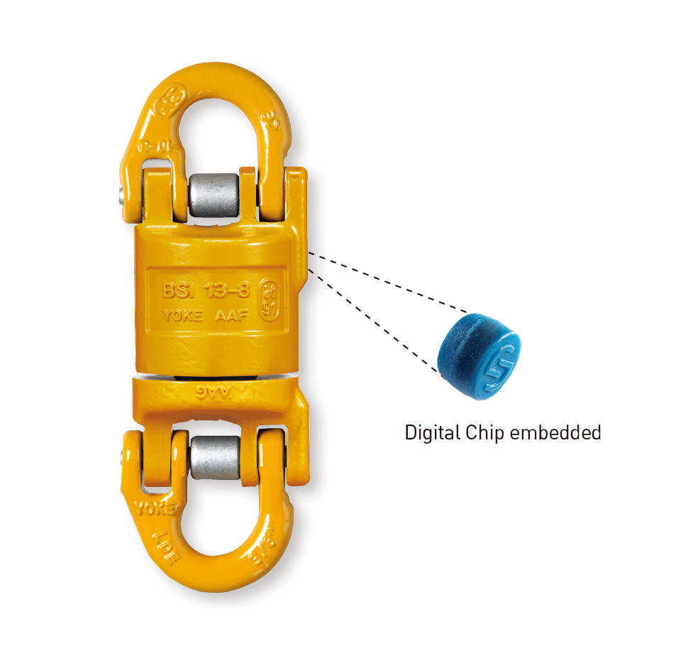 YOKE 8-123 – Conector cu vârtej, izolat electric