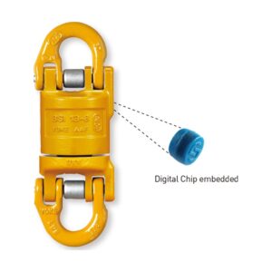 YOKE 8-123 – Conector cu vârtej, izolat electric