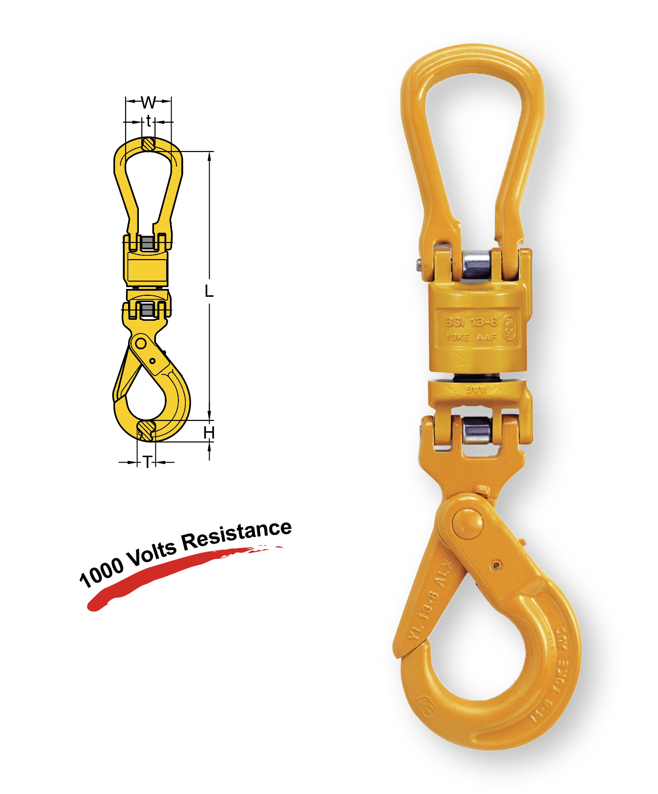 YOKE 8-124 – Vârtej izolat electric